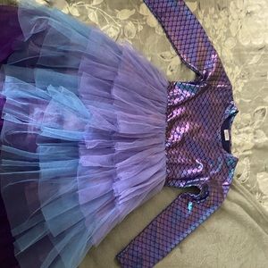 Mermaid girl dress 🧜‍♀️